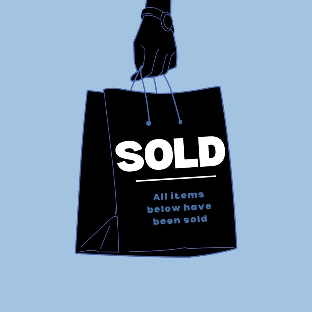 Below Items SOLD